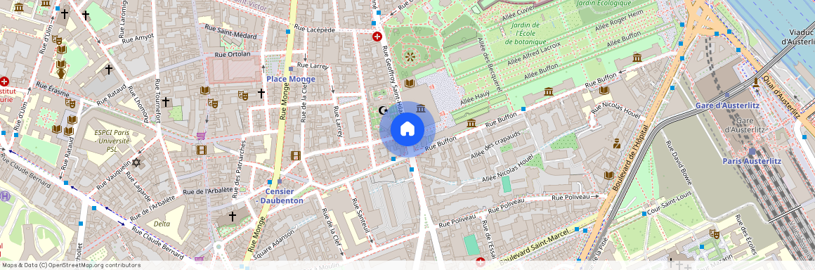 Rue Geoffroy-Saint-Hilaire et Rue Daubenton 75005 Paris (5e arrondissement)