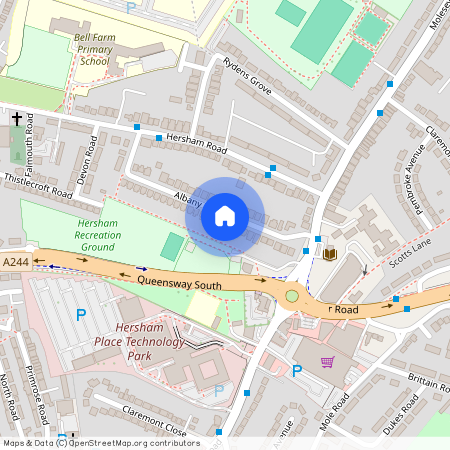 Albany Road, Hersham