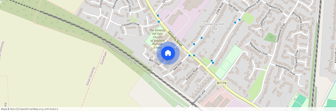 Ogden Square, Gonerby Hill Foot NG31