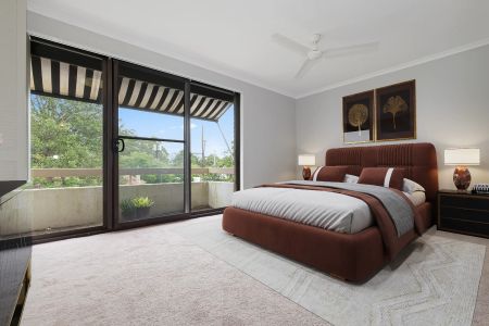 Generous three bedroom, three balcony abode with a leafy outlook - Photo 2