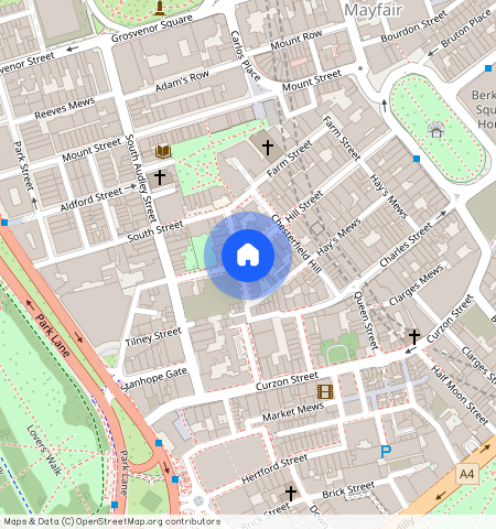 ** Hill Street, W1J, London