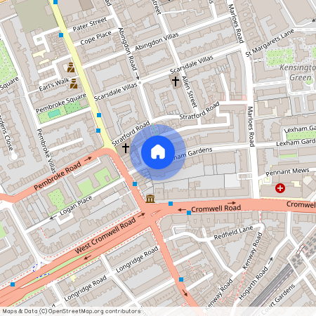 LEXHAM GARDENS, South Kensington, London, W8