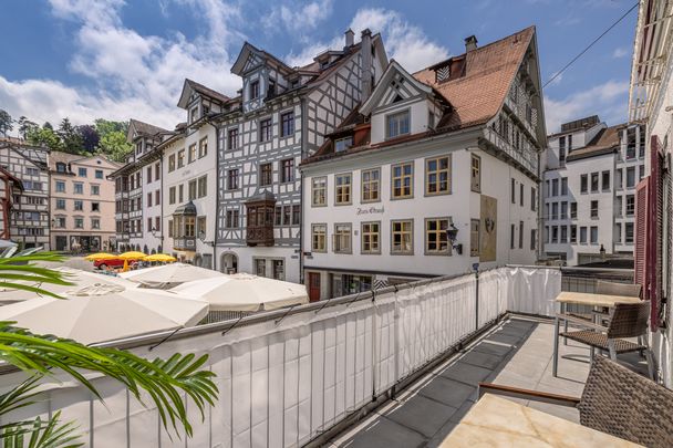 W24, möblierte 2.5 Zi.-Whg., Webergasse 23, 9000 St. Gallen - Foto 1