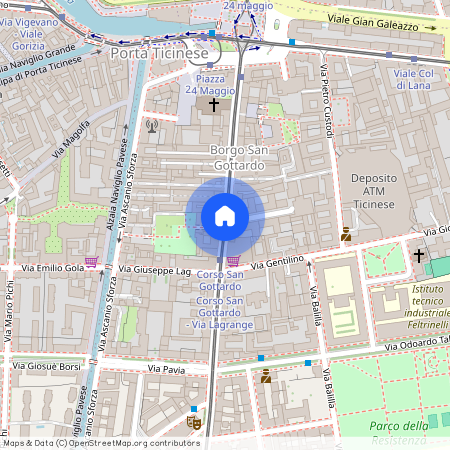 Corso San Gottardo, Milan, Lombardy 20136