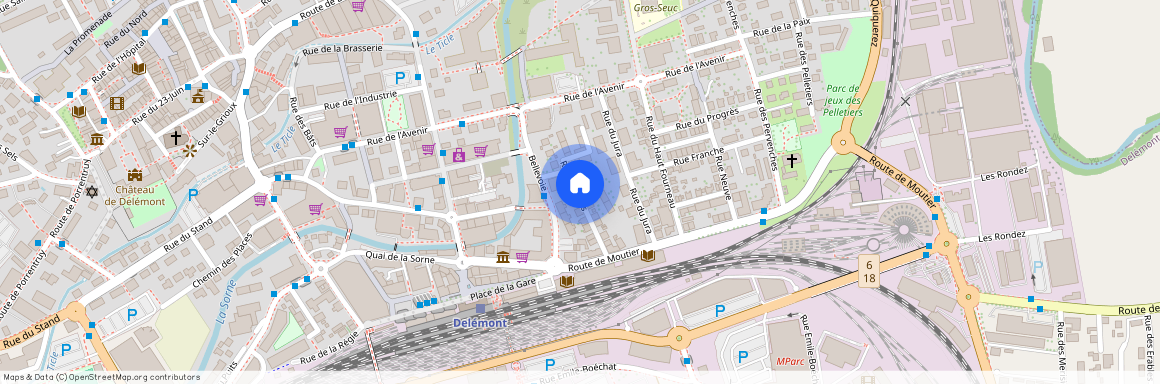 Rue Des Prés, 2800 Delémont
