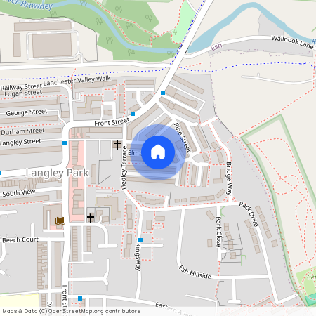 Elm Street, Langley Park, Durham, DH7