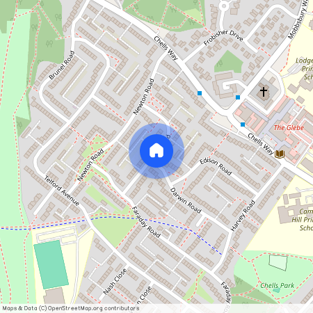 Scott Road, Stevenage, Hertfordshire, SG2