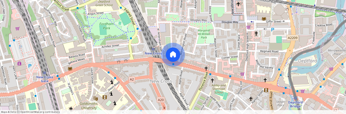 New Cross Road, New Cross, SE14