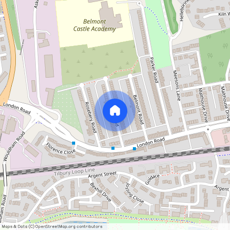 Castle Road, Grays, Essex, RM17