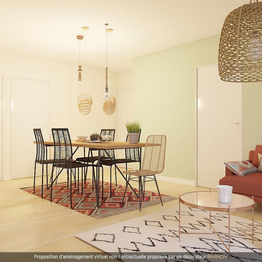 location Appartement T5 DE 97.2m² À VILLIERS SUR MARNE - Photo 1