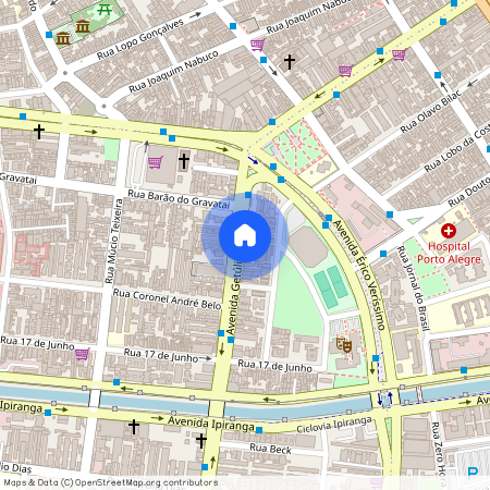 Menino Deus, -, Avenida Getúlio Vargas, 140 - Porto Alegre - RS