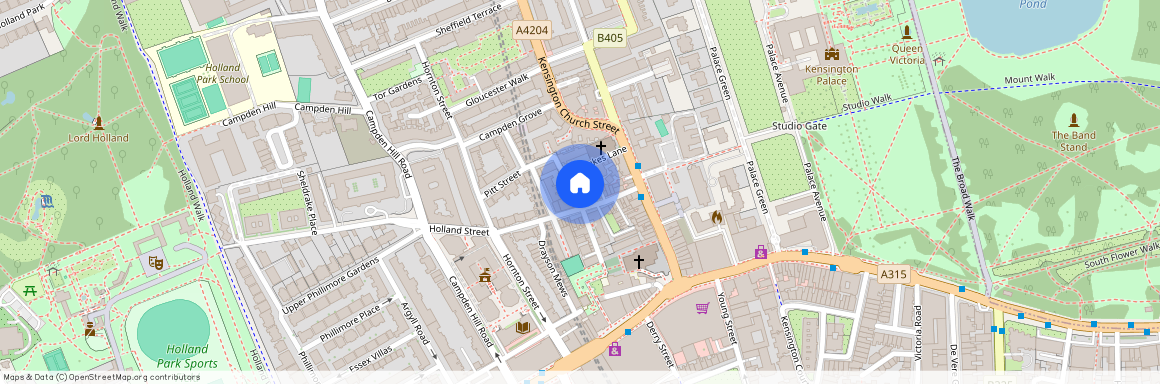 Dukes Lane, Kensington, London, W8