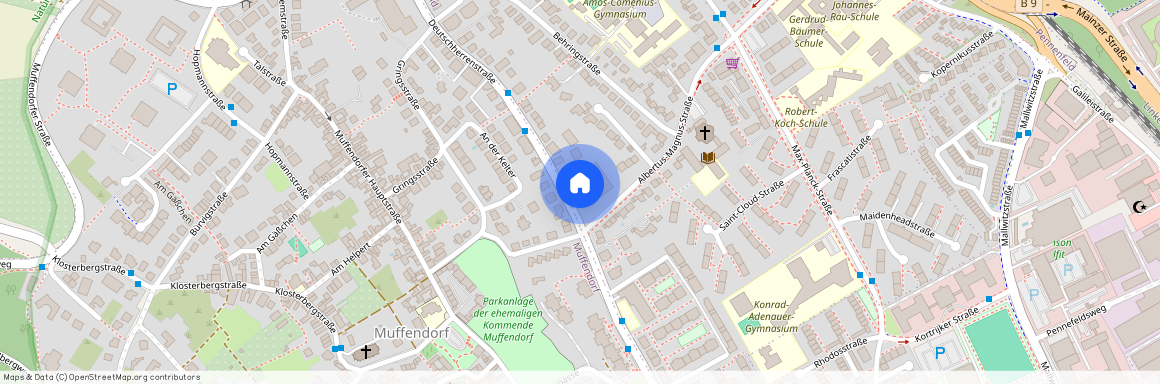 Deutschherrenstraße 73 Bonn - Bad Godesberg Pennenfeld Nordrhein-Westfalen 53177