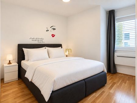 Direkt am Wasser: möblierte 2-Zimmer-Wohnung nahe UNO City & U1 Alte Donau/Kagran - Foto 3