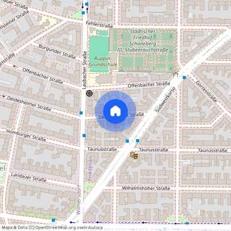 Deidesheimer Str., Berlin, Friedenau, 14197