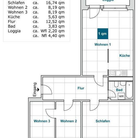 Diese Wohnung sucht neue Mieter! Termin vereinbaren! - Photo 1