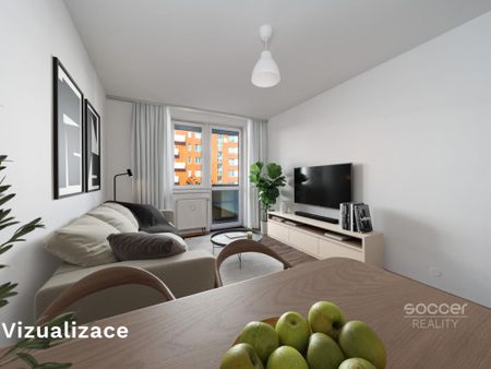 Pronájem bytu 2+kk 43 m2 - Fotografie 3