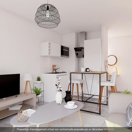 location Appartement T2 DE 37.3m² À VILLEJUIF - Photo 4