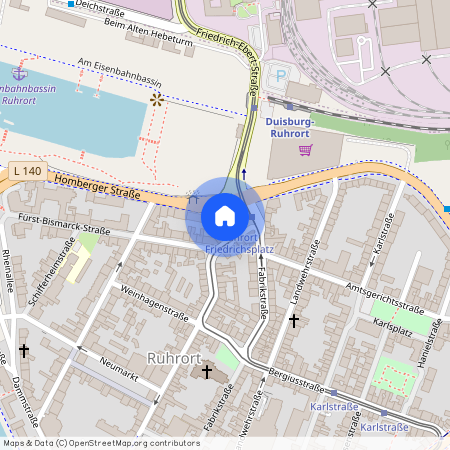 Friedrichsplatz 4, 47119 Duisburg - Homberg/Ruhrort/Baerl