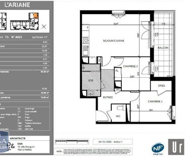 Location Appartement 3 pièces 64m² TOULOUSE 31400 - Photo 2