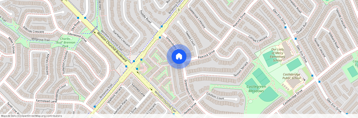 5958 Greensboro Drive #14, Mississauga, Central Erin Mills