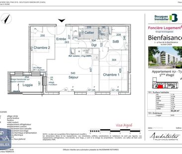 Location Appartement 3 pièces 63m² CAEN 14000 - Photo 5