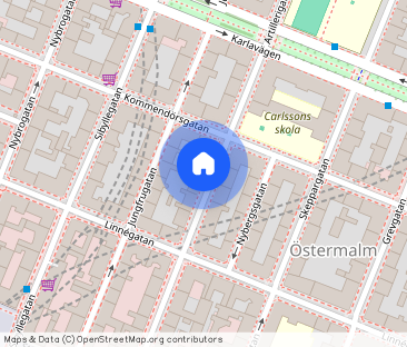 Artillerigatan 47. 1 rum & kök - Foto 1