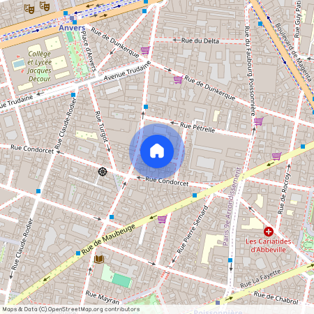 Building Rue Thimonnier - checkmyguest - 1350040, Rue Thimonnier, Paris