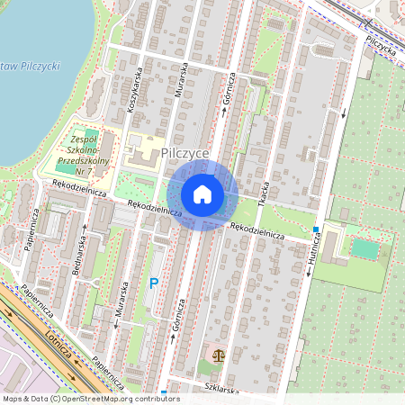 ul. Górnicza, Pilczyce, Fabryczna, Wrocław, dolnośląskie