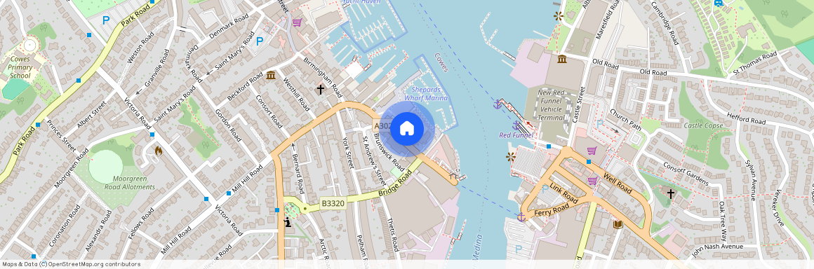 Medina Road Cowes PO31