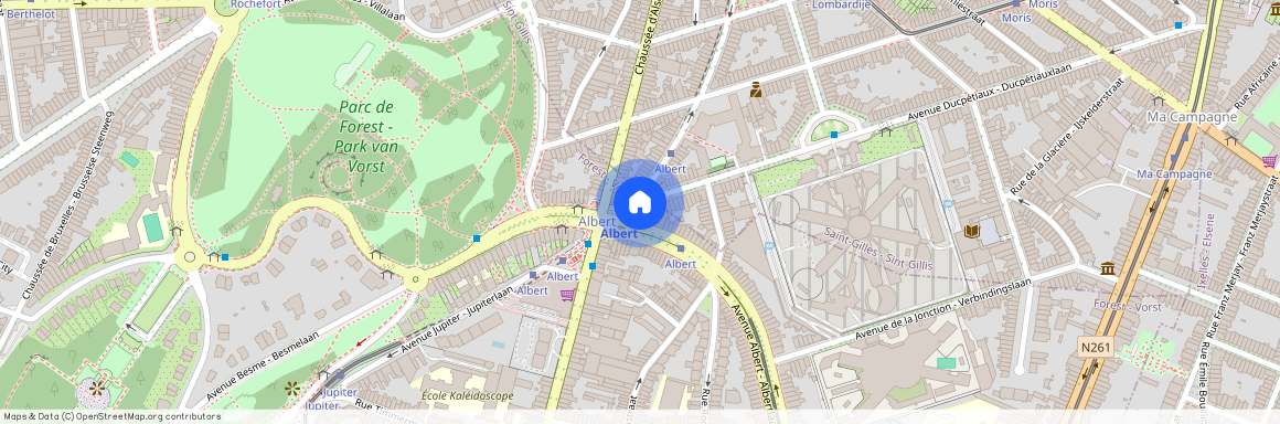 Avenue Albert 2/f, 2, 1190, Bruxelles