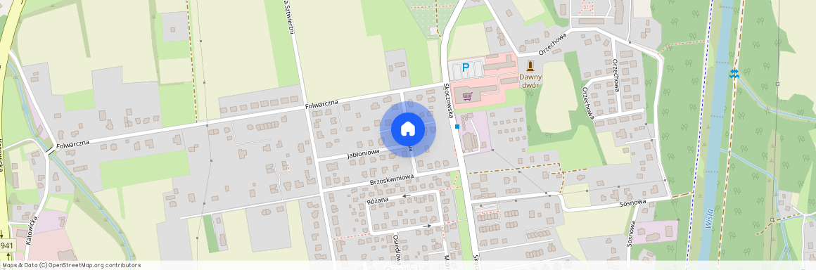 ul. Czereśniowa, Ustroń, cieszyński, śląskie