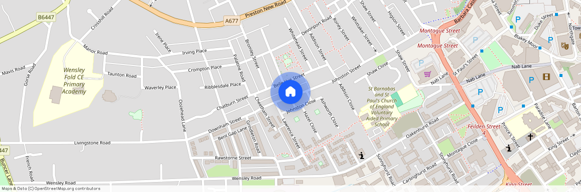 Johnston Street, BB2, BB2 1HY, Blackburn