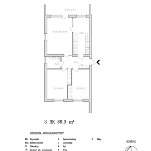 Rågångsvägen 22 A, våning None - Foto 2