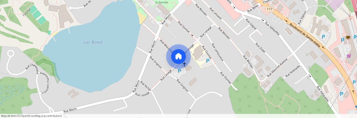 Rue Lesage, Sainte-Adèle, Sainte-Adèle, Laurentides, J8B 2Y3