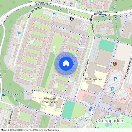 Kronoparken, Karlstad, Värmland, Posthornsgatan 37