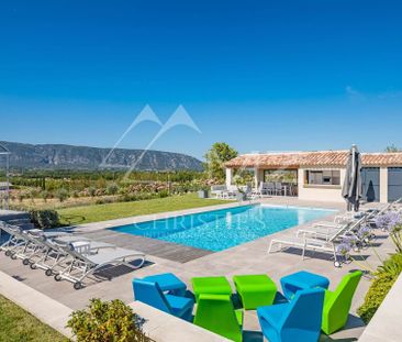 Gordes - Belle maison de vacances avec piscine chauffée et vue exce... - Photo 5