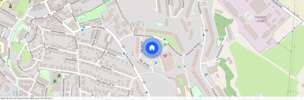 Antonína Sochora 1516, Teplice