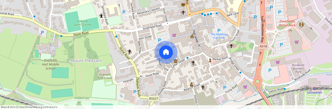 Drovers Close, Uttoxeter