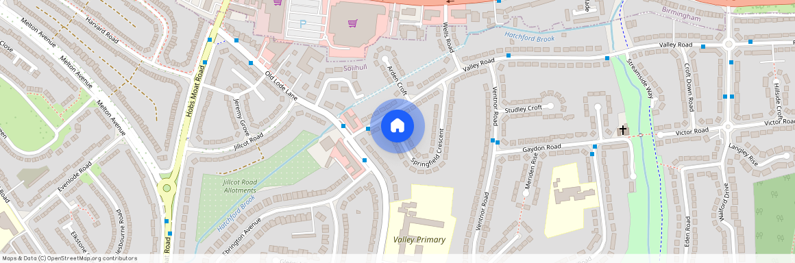 Springfield Crescent, Solihull, West Midlands, B92