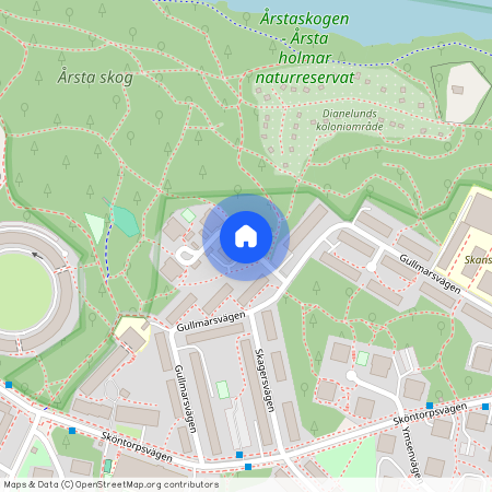Marviksvägen, Årsta