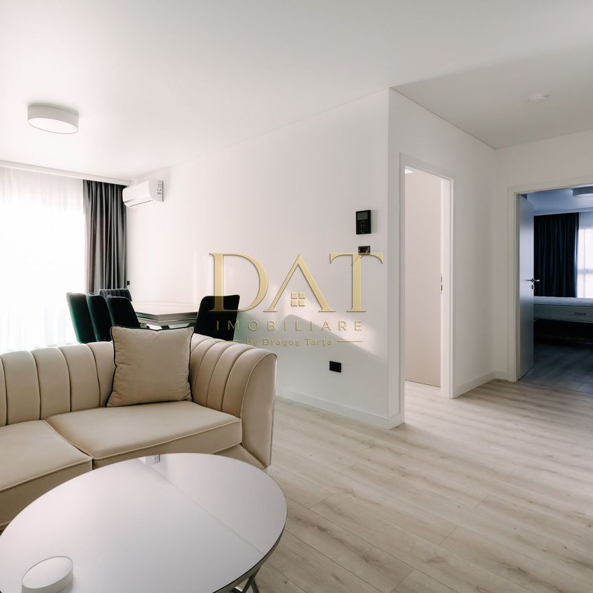 3 camere | Mobilat | Parcare subterană | Bloc nou | Frunzișului - Fotografie 1