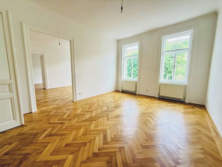 4 ZIMMER IN RUHELAGE | NÄHE SCHÖNBRUNN | JUGENDSTIL-JUWEL | ERSTBEZUG NACH KOMPLETTSANIERUNG - Foto 2