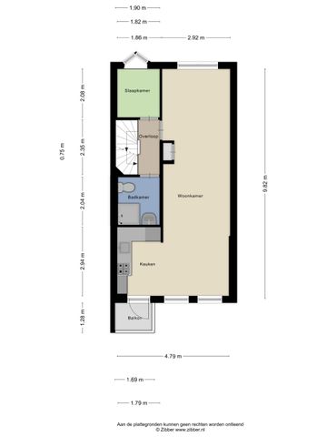 Te huur: Appartement Meerdervoortstraat 119 A 02 in Rotterdam - Photo 2