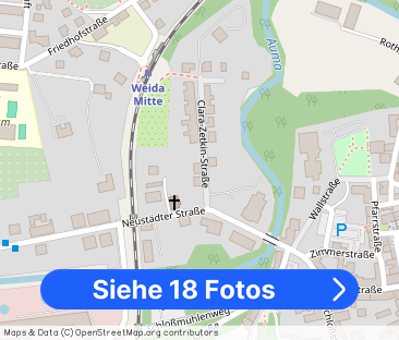 Gemütliche 3 Raum DG Wohnung mit Garten am Haus - unterhalb der Ost... - Foto 1