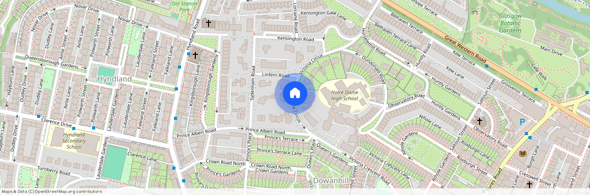 Victoria Circus, Flat 21, The Limes, Dowanhill, Glasgow, G12 9LB