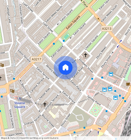 Chester Row, Belgravia, SW1W, London