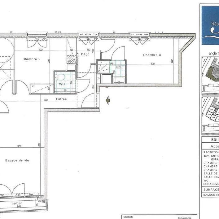 Location Appartement 4 pièces 77m² CREIL 60100 - Photo 2