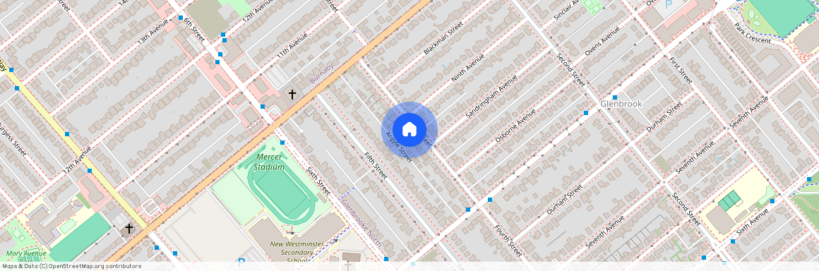 google map, New Westminster, New Westminster, Metro Vancouver, V3L 2W6