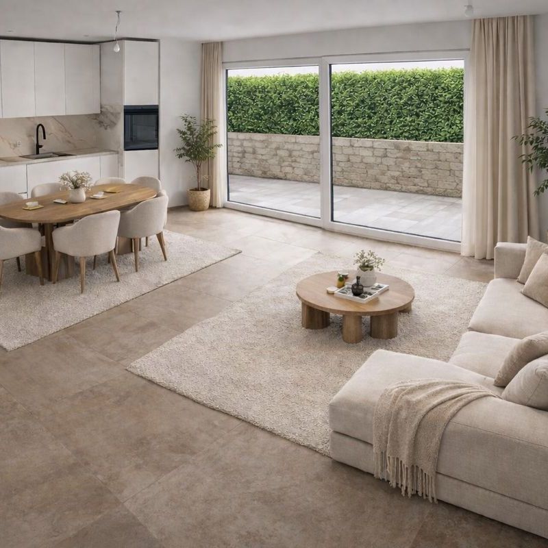 NEUBAU AN TOPLAGE MIT GROSSZÜGIGEM SITZPLATZ (40 M²) SOWIE EIGENER WASCHKÜCHE UND KELLER (17,4 M²). THE APARTMENT CAN ALSO BE RENTED FURNISHED IF DESIRED. - Foto 1